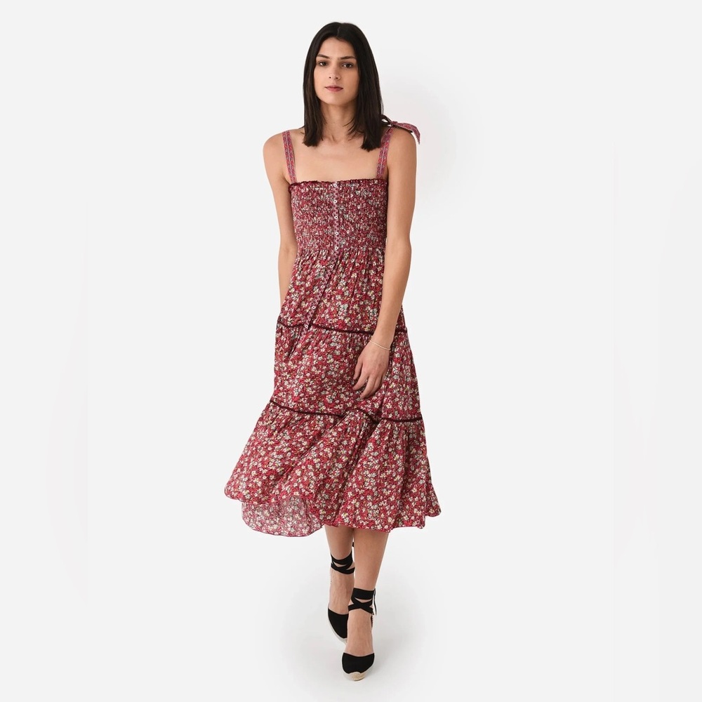 POUPETTE ST BARTH MIDI TRINY DRESS